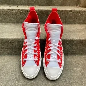 Converse | Shoes | Converse Unttl3d High Top Not A Chuck Untitled Red ...